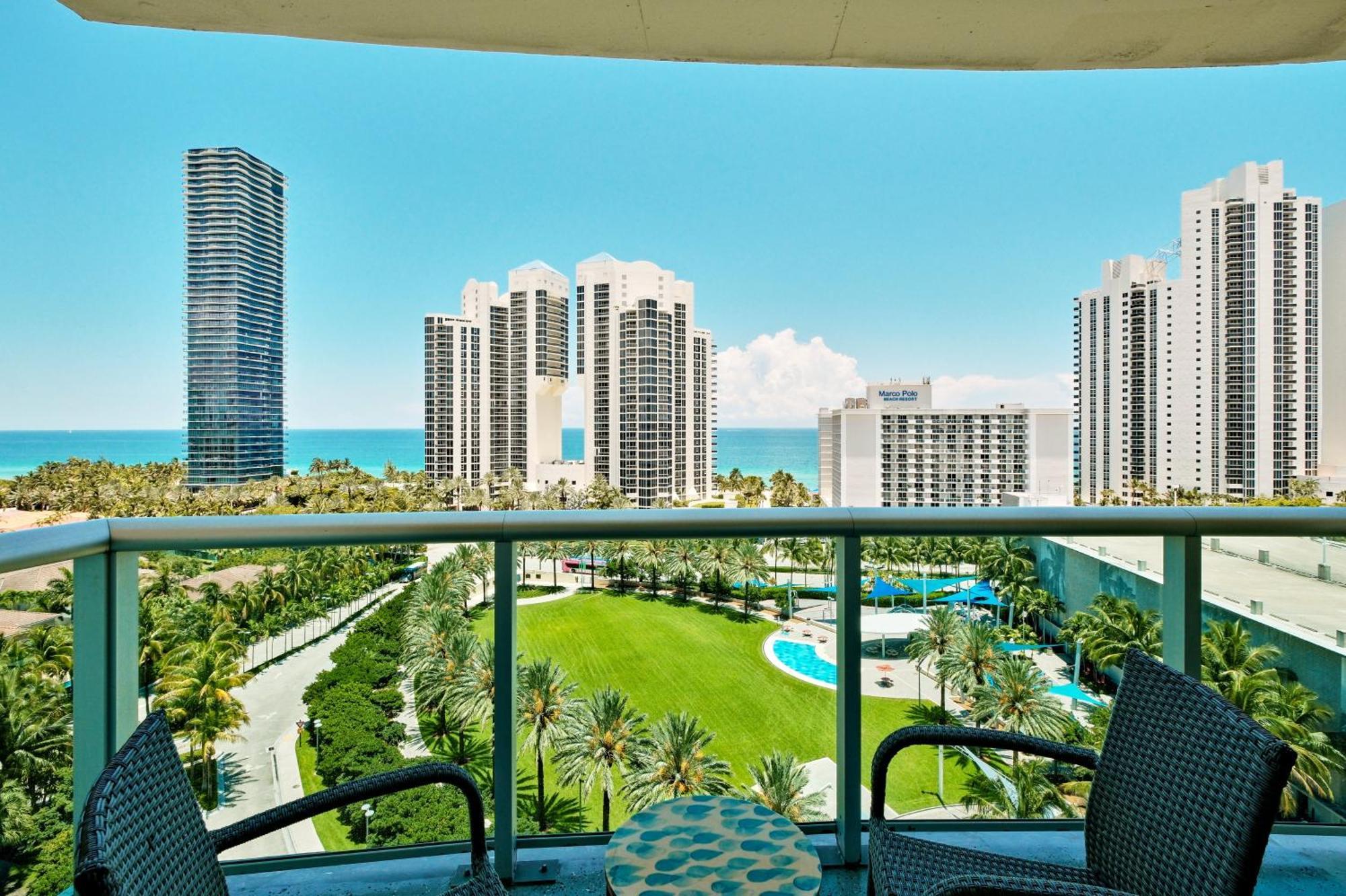 Miami Beach Collins Ave Apartments Free Parking Sunny Isles Beach Buitenkant foto